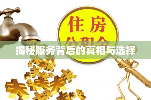 清原揭秘服务背后的真相与选择