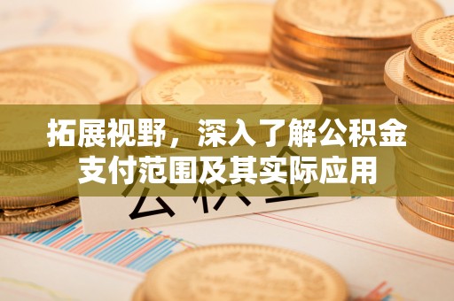 清原拓展视野，深入了解公积金支付范围及其实际应用