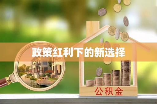 清原政策红利下的新选择